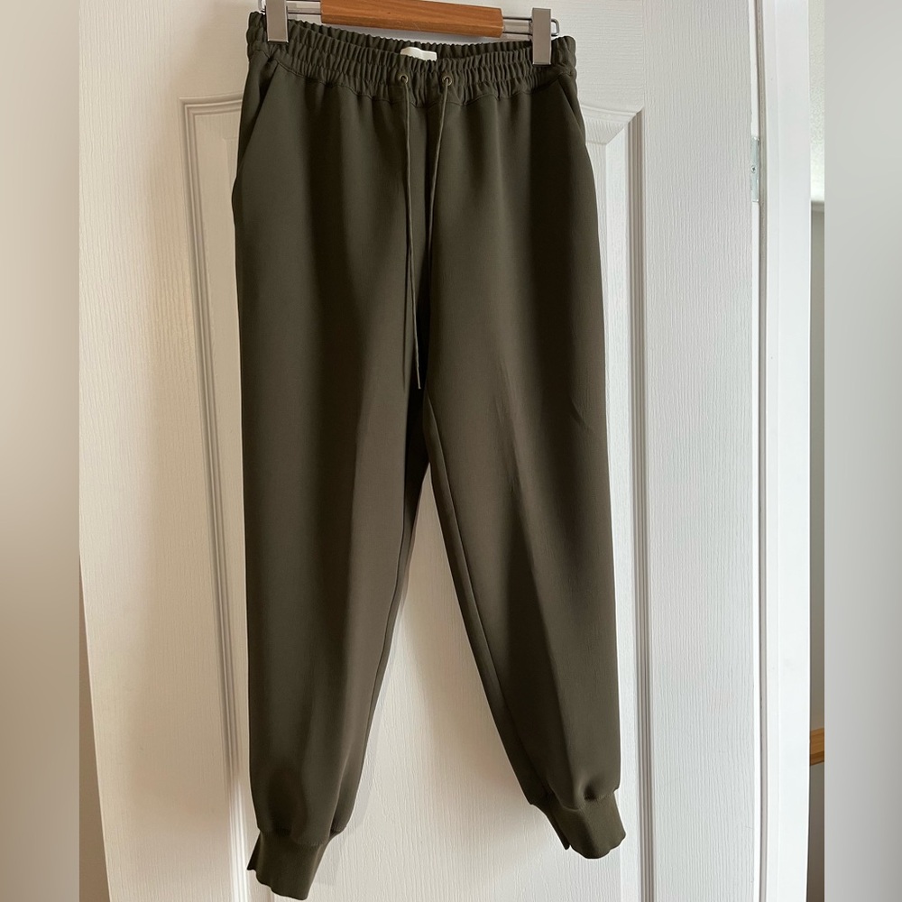 Wilfred Dark Olive Joggers